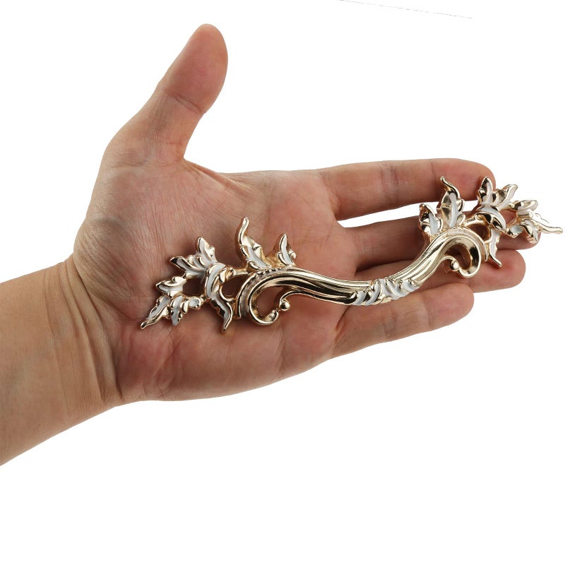 Mgoodoo 5Pcs Gold European Style Vintage Handles Pulls for Cabinet Door Dresser Cupboard Closet Drawer Furniture - Image 3